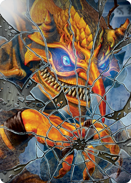 Reflection of Kiki-Jiki Art Card [Kamigawa: Neon Dynasty Art Series] | Webway Games