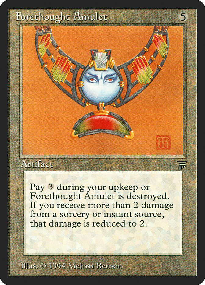 Forethought Amulet [Legends] | Webway Games