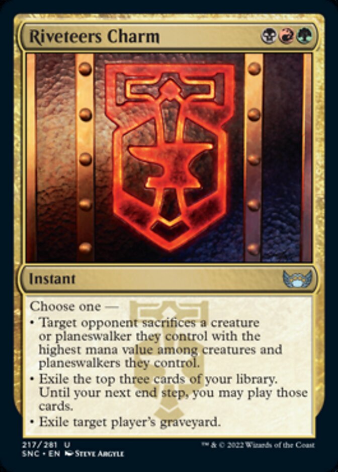 Riveteers Charm [Streets of New Capenna] | Webway Games