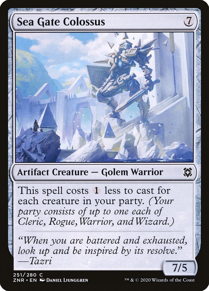 Sea Gate Colossus [Zendikar Rising] | Webway Games