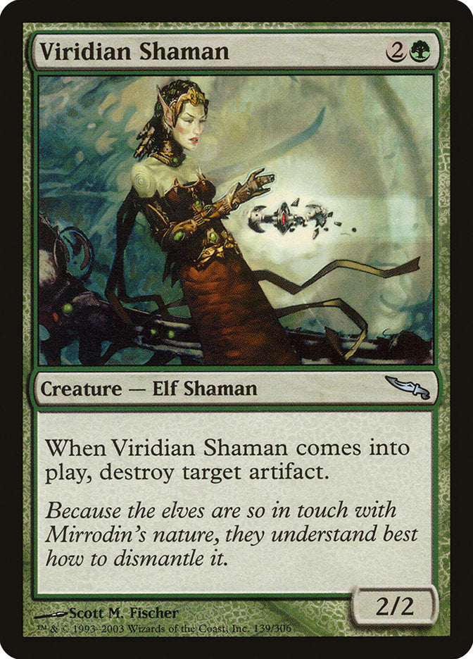 Viridian Shaman [Mirrodin] | Webway Games