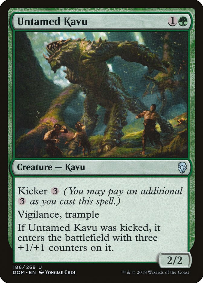 Untamed Kavu [Dominaria] | Webway Games