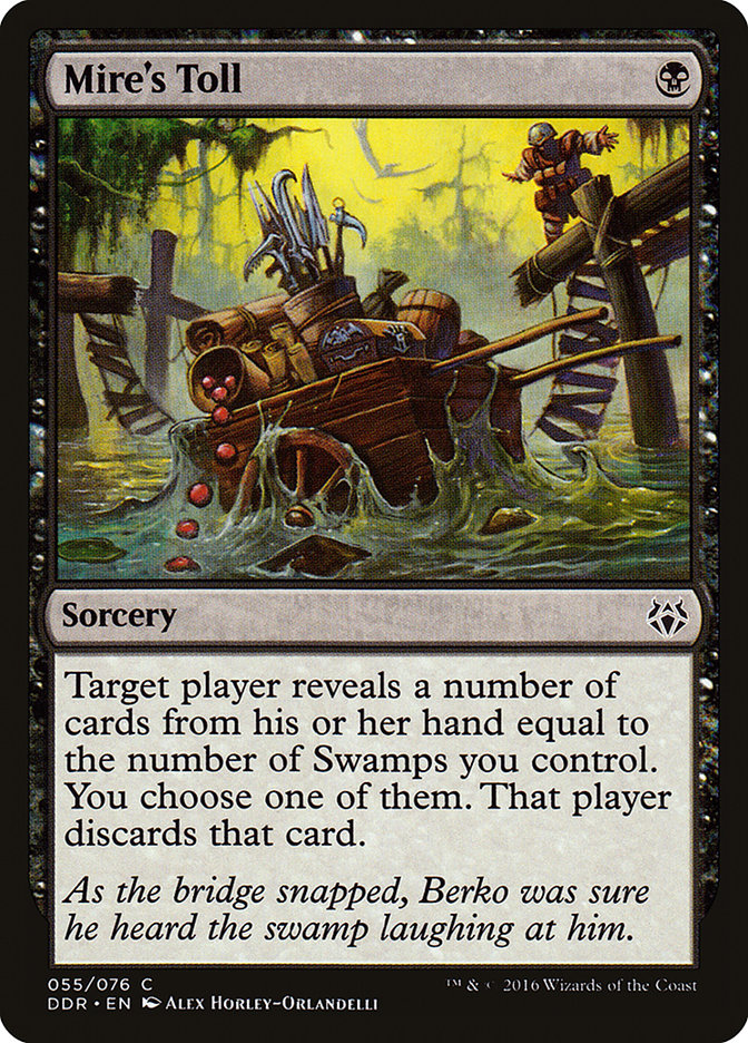 Mire's Toll [Duel Decks: Nissa vs. Ob Nixilis] | Webway Games