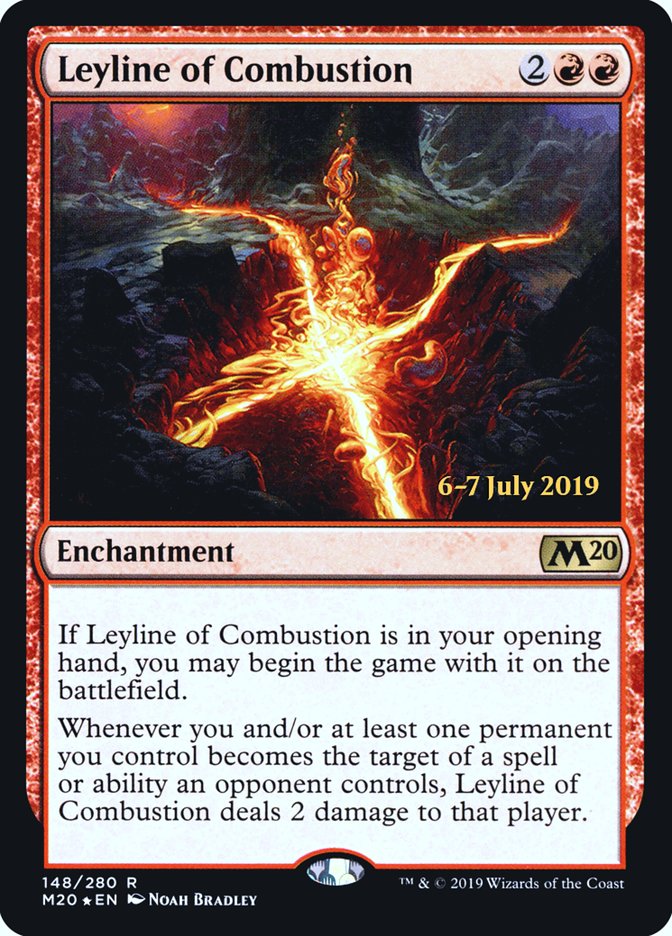 Leyline of Combustion  [Core Set 2020 Prerelease Promos] | Webway Games