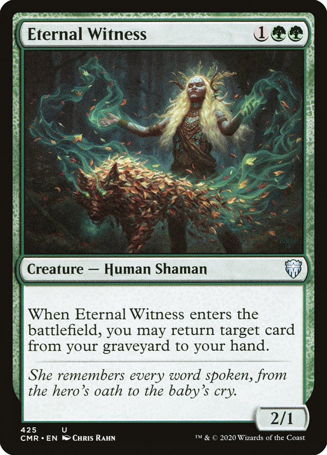 Eternal Witness [Commander Legends] | Webway Games