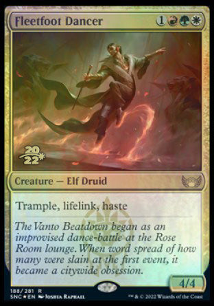 Fleetfoot Dancer [Streets of New Capenna Prerelease Promos] | Webway Games