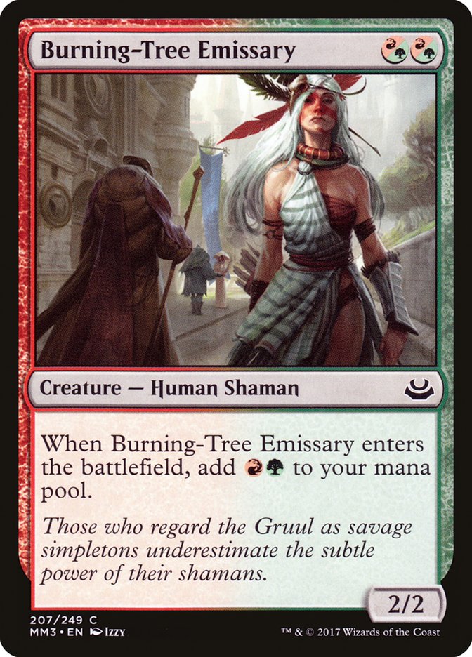 Burning-Tree Emissary [Modern Masters 2017] | Webway Games