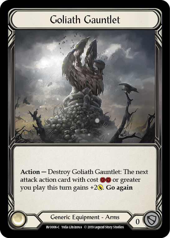 Goliath Gauntlet [BVO006-C] 1st Edition Normal | Webway Games