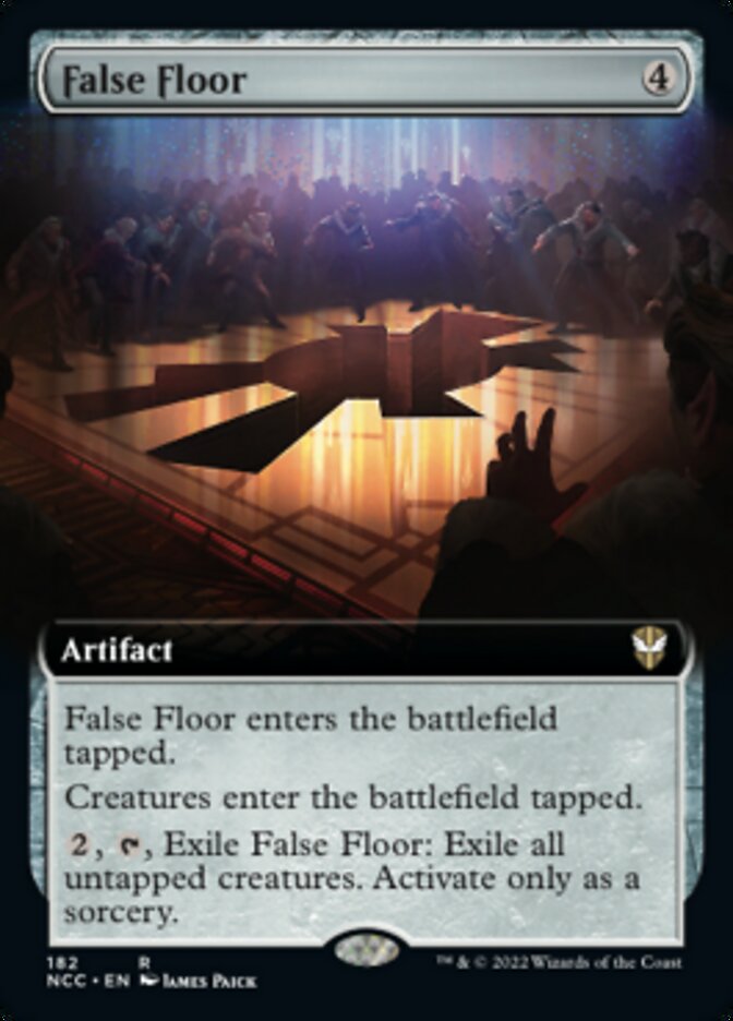 False Floor (Extended Art) [Streets of New Capenna Commander] | Webway Games