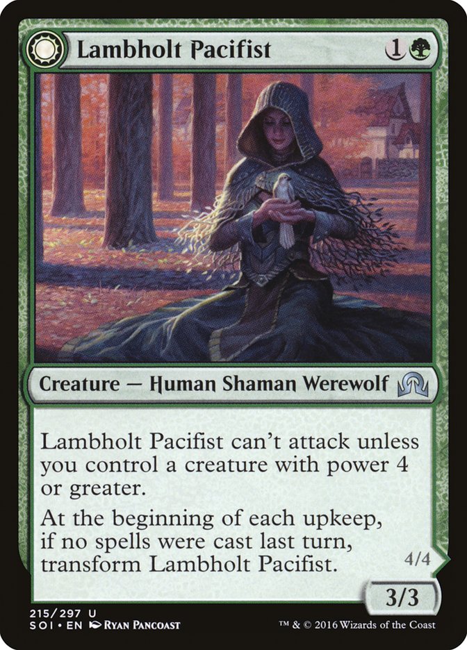 Lambholt Pacifist // Lambholt Butcher [Shadows over Innistrad] | Webway Games