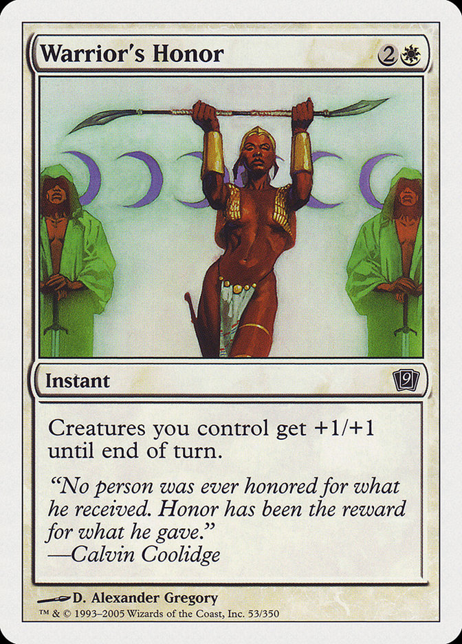 Warrior's Honor [Ninth Edition] | Webway Games