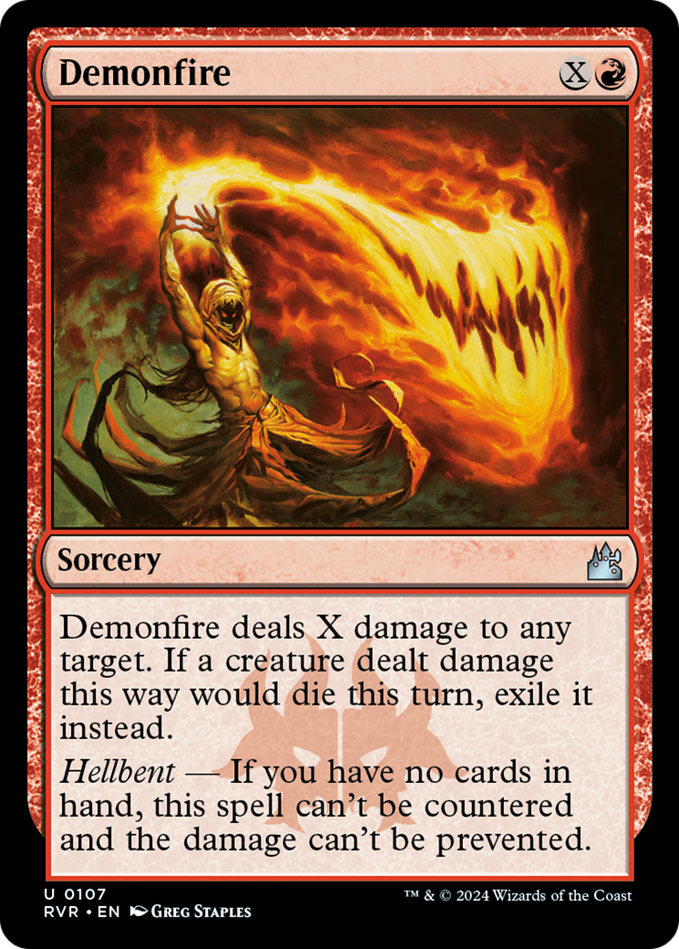 Demonfire [Ravnica Remastered] | Webway Games