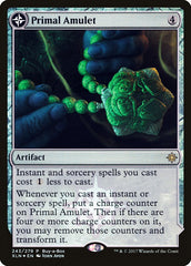 Primal Amulet // Primal Wellspring (Buy-A-Box) [Ixalan Treasure Chest] | Webway Games
