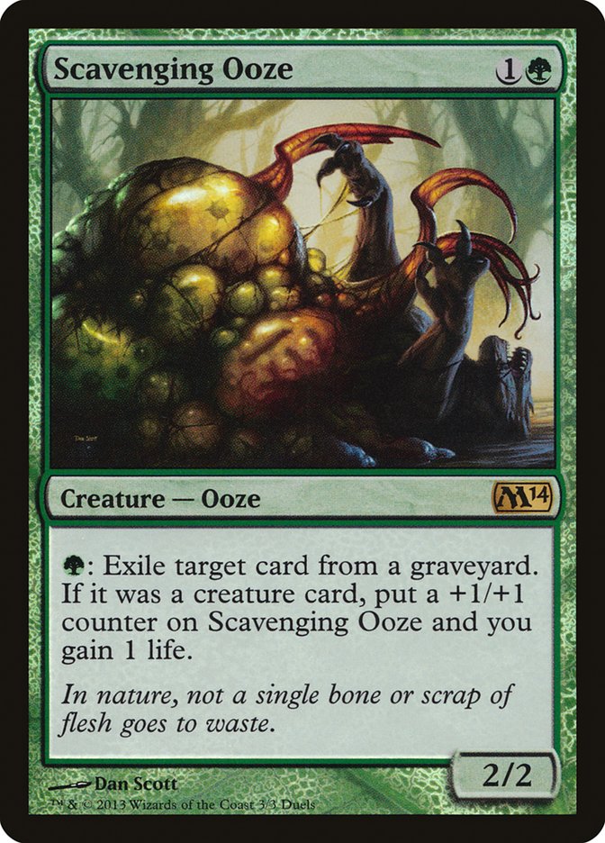 Scavenging Ooze (Duels of the Planeswalkers Promos) [Duels of the Planeswalkers Promos 2013] | Webway Games