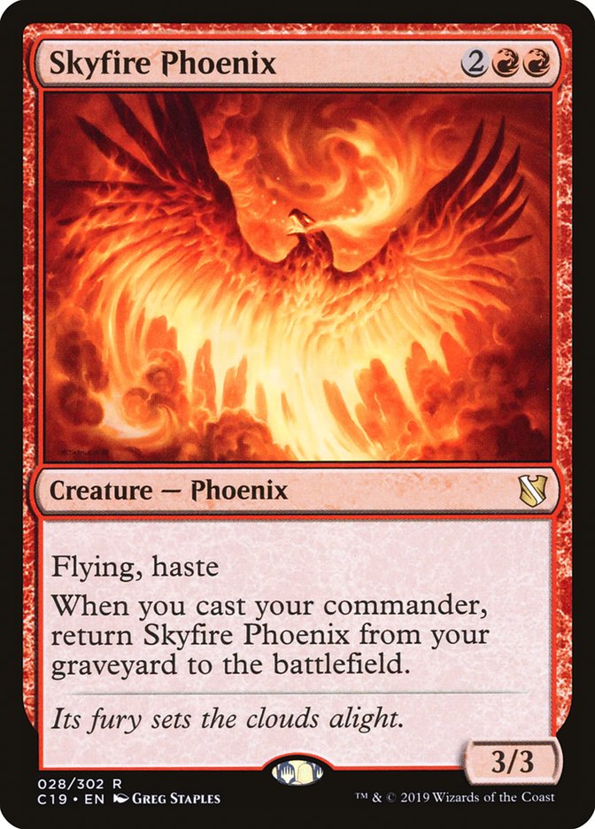 Skyfire Phoenix [Commander 2019] | Webway Games