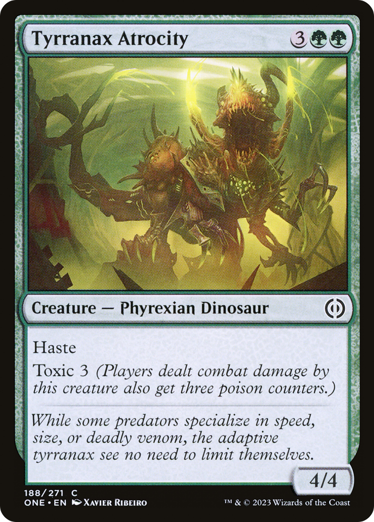 Tyrranax Atrocity [Phyrexia: All Will Be One] | Webway Games