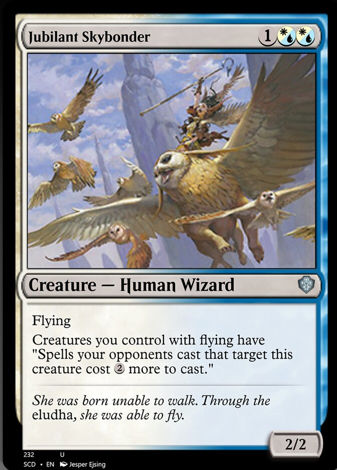 Jubilant Skybonder [Starter Commander Decks] | Webway Games