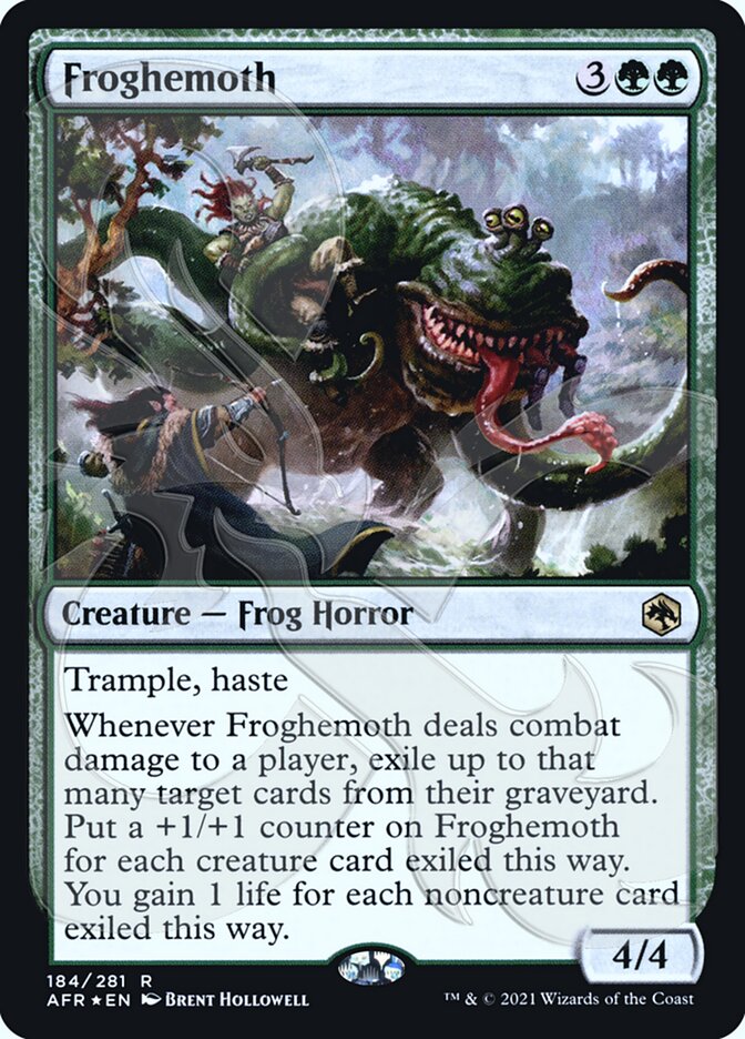 Froghemoth (Ampersand Promo) [Dungeons & Dragons: Adventures in the Forgotten Realms Promos] | Webway Games