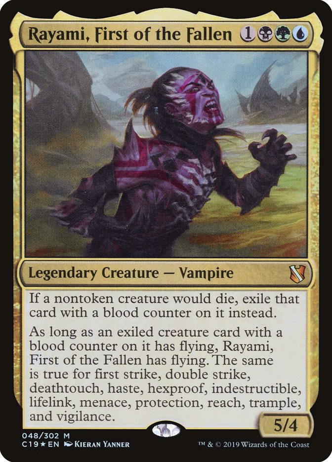 Rayami, First of the Fallen [Commander 2019] | Webway Games