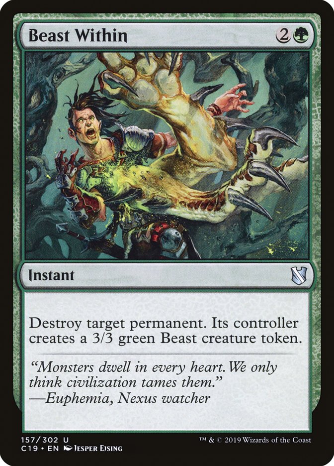 Beast Within [Commander 2019] | Webway Games