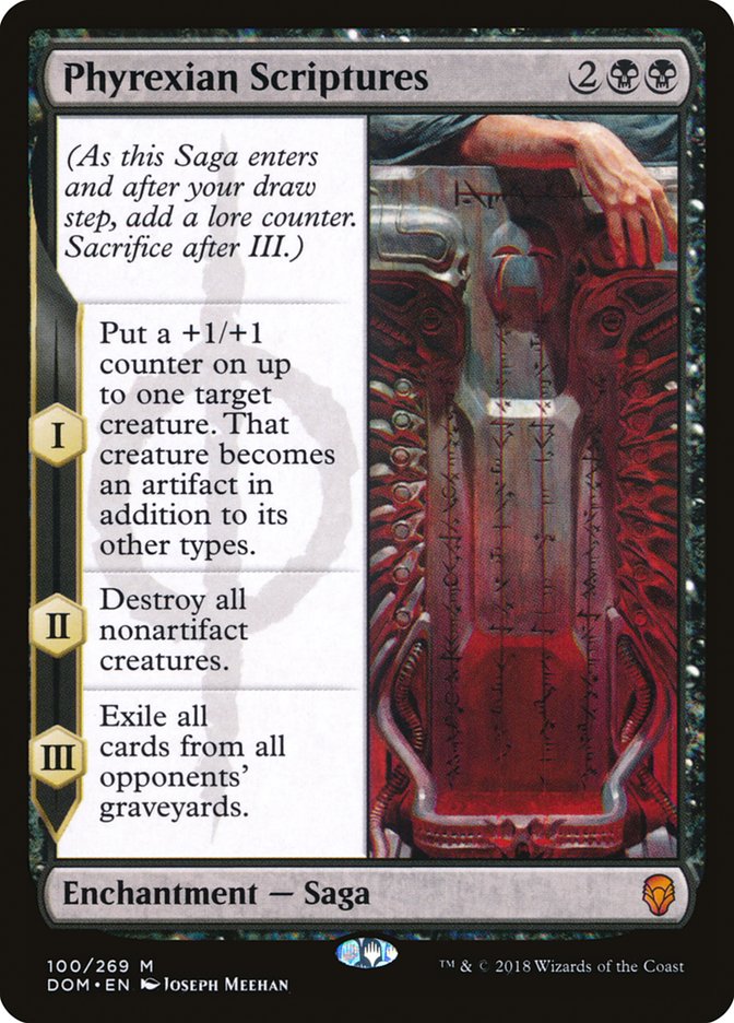 Phyrexian Scriptures [Dominaria] | Webway Games