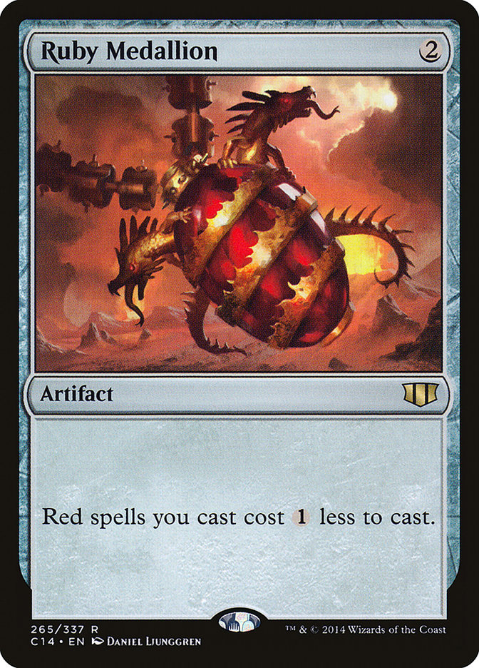 Ruby Medallion [Commander 2014] | Webway Games