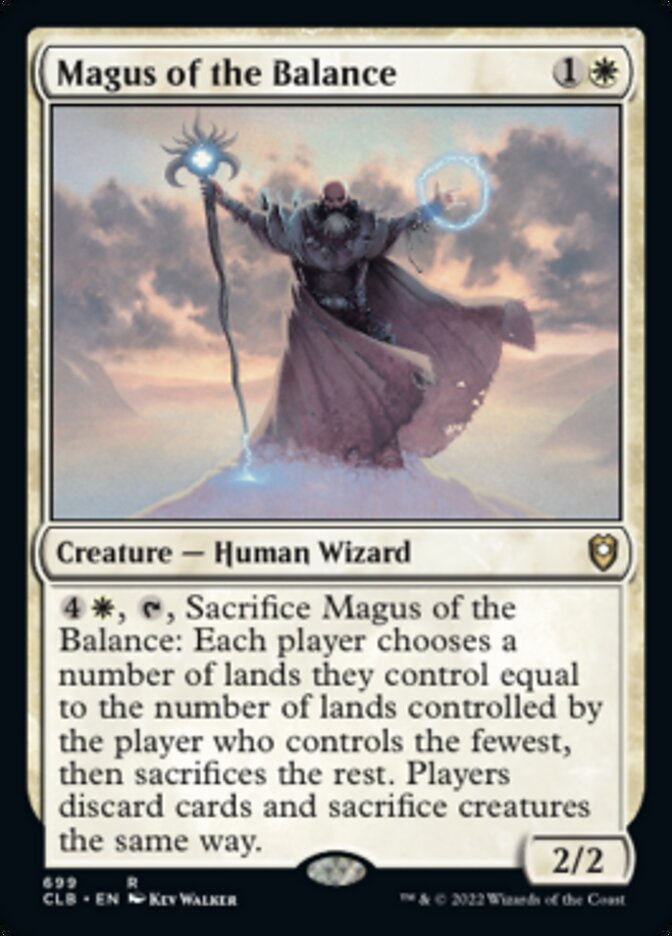 Magus of the Balance [Commander Legends: Battle for Baldur's Gate] | Webway Games