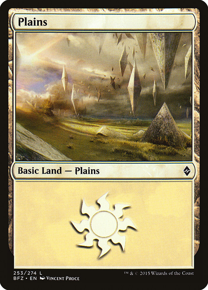 Plains (#253a) [Battle for Zendikar] | Webway Games