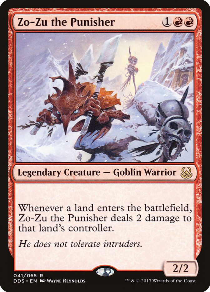 Zo-Zu the Punisher [Duel Decks: Mind vs. Might] | Webway Games