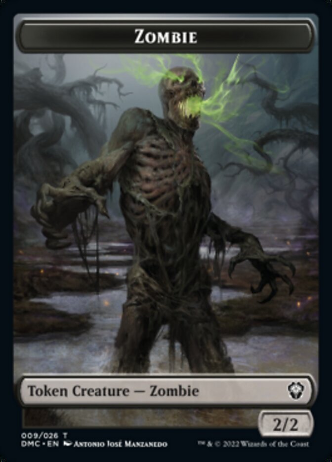 Soldier // Zombie Double-sided Token [Dominaria United Tokens] | Webway Games