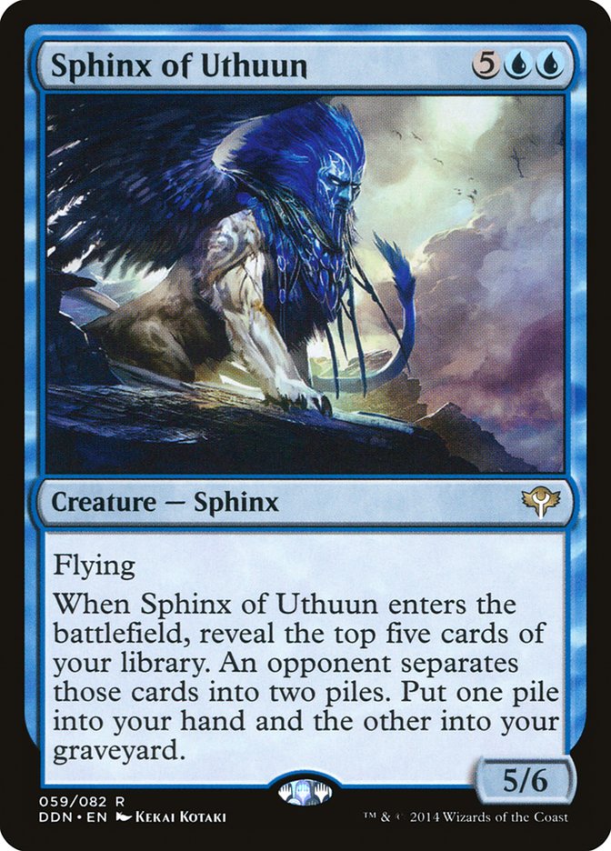 Sphinx of Uthuun [Duel Decks: Speed vs. Cunning] | Webway Games