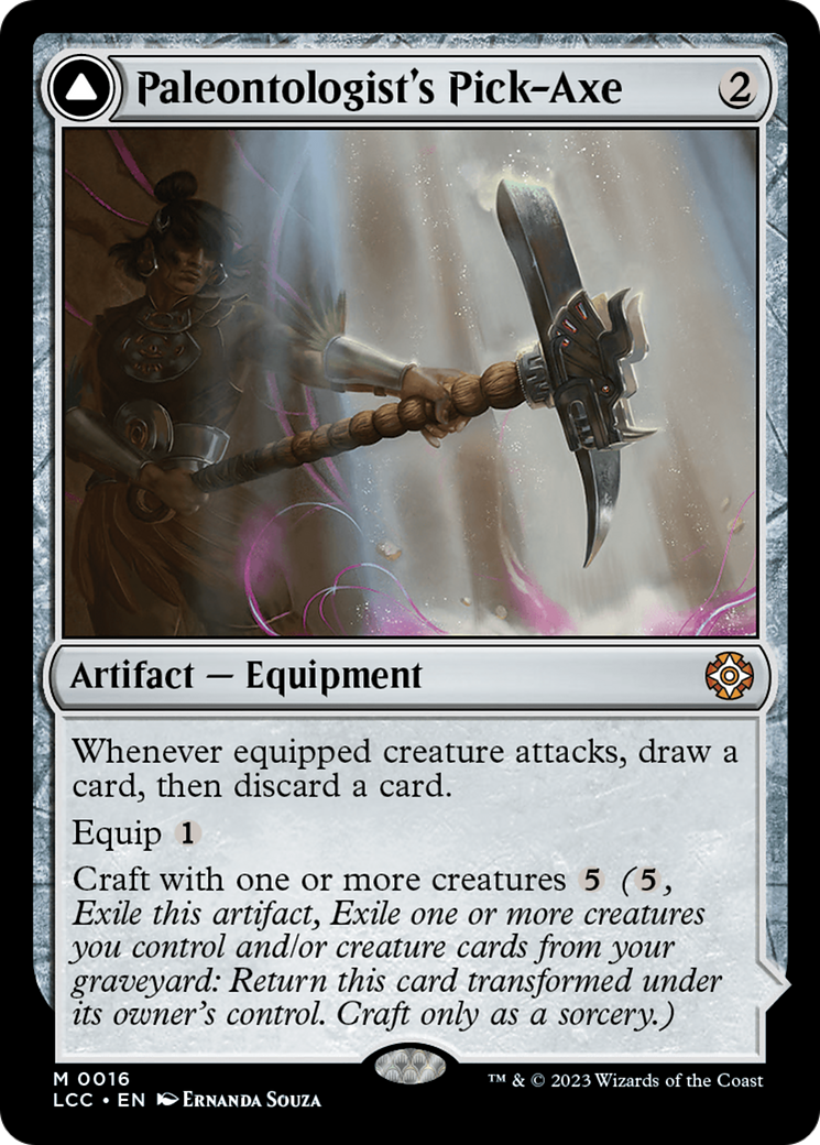 Paleontologist's Pick-Axe [The Lost Caverns of Ixalan Commander] | Webway Games