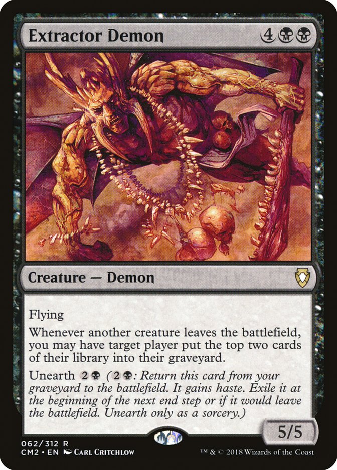Extractor Demon [Commander Anthology Volume II] | Webway Games