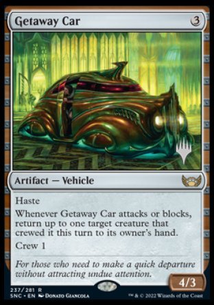 Getaway Car (Promo Pack) [Streets of New Capenna Promos] | Webway Games