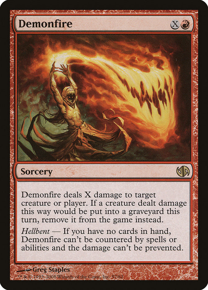 Demonfire [Duel Decks: Jace vs. Chandra] | Webway Games