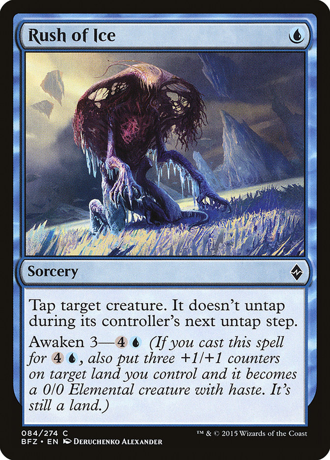 Rush of Ice [Battle for Zendikar] | Webway Games