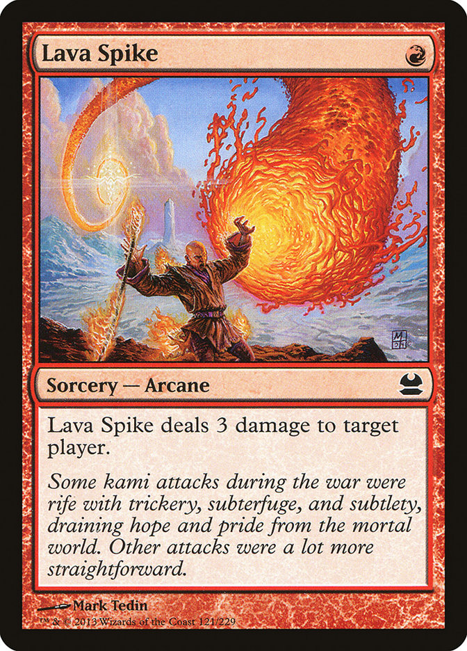 Lava Spike [Modern Masters] | Webway Games