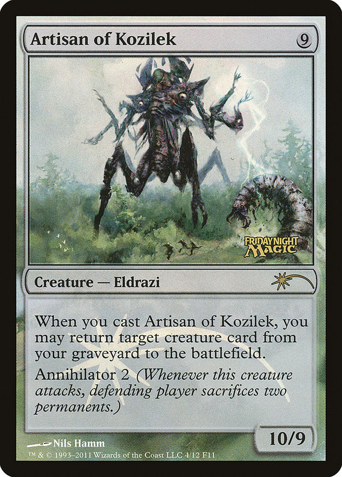 Artisan of Kozilek [Friday Night Magic 2011] | Webway Games
