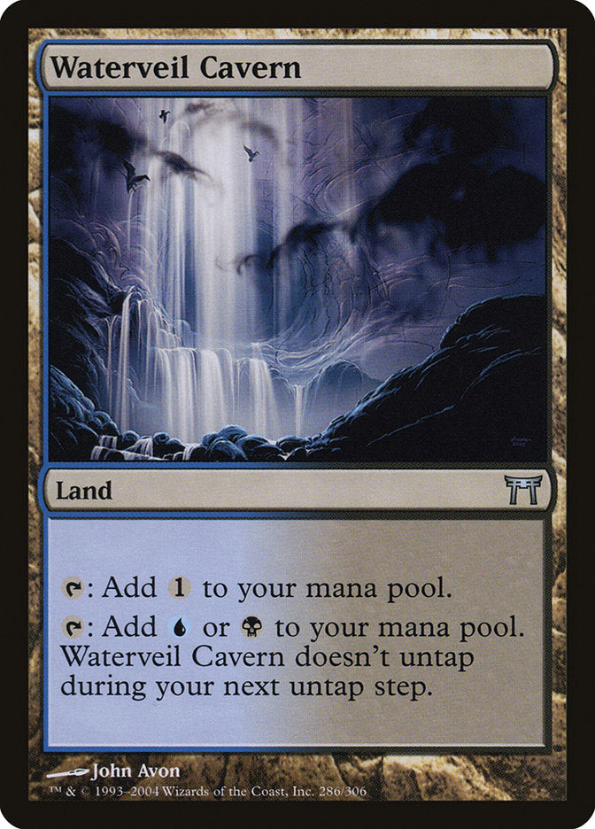 Waterveil Cavern [Champions of Kamigawa] | Webway Games