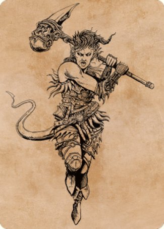 Karlach, Fury of Avernus Art Card (54) [Commander Legends: Battle for Baldur's Gate Art Series] | Webway Games