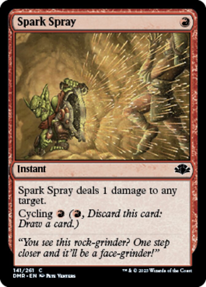 Spark Spray [Dominaria Remastered] | Webway Games