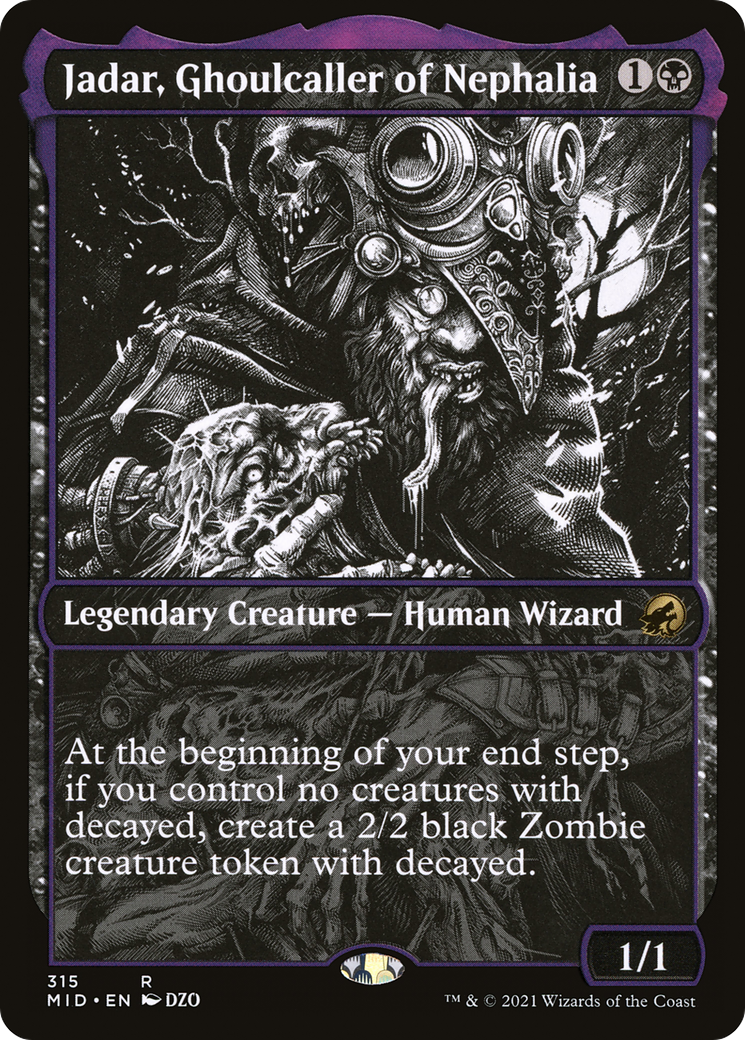 Jadar, Ghoulcaller of Nephalia (Showcase Eternal Night) [Innistrad: Midnight Hunt] | Webway Games