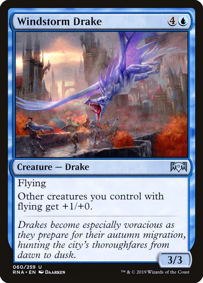 Windstorm Drake [Ravnica Allegiance] | Webway Games