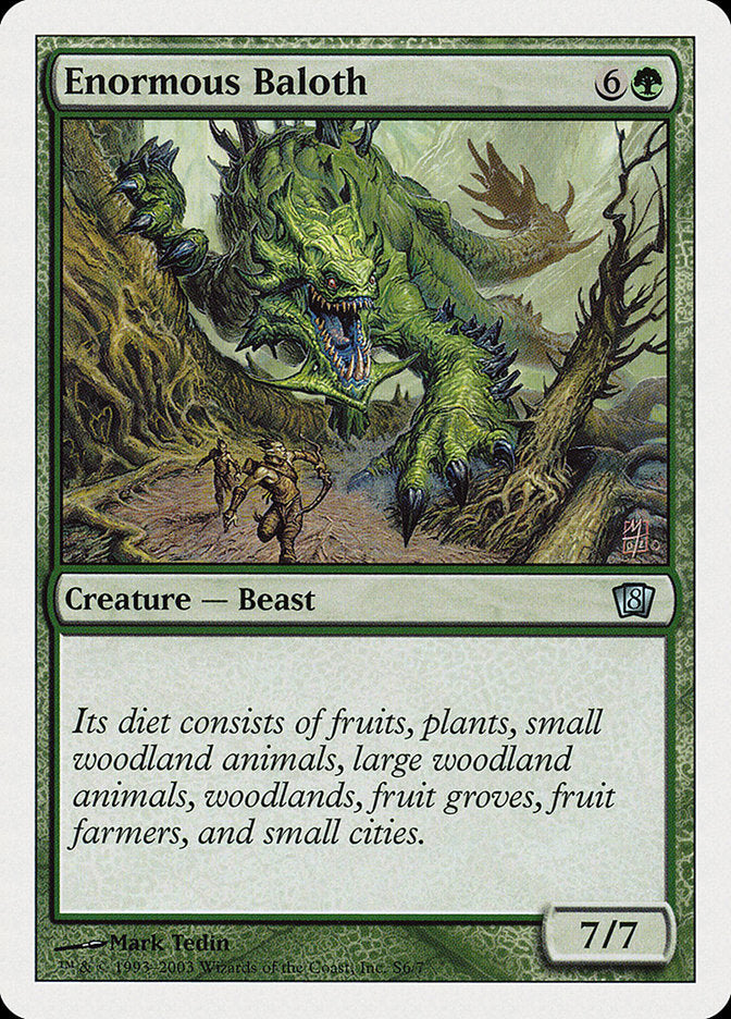 Enormous Baloth [Eighth Edition] | Webway Games