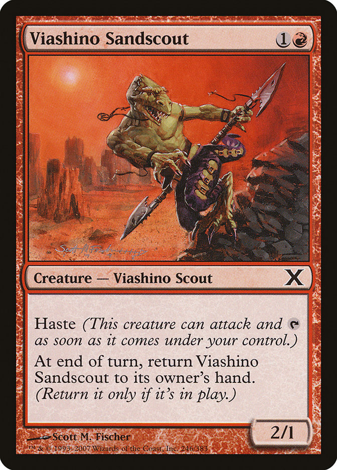 Viashino Sandscout [Tenth Edition] | Webway Games