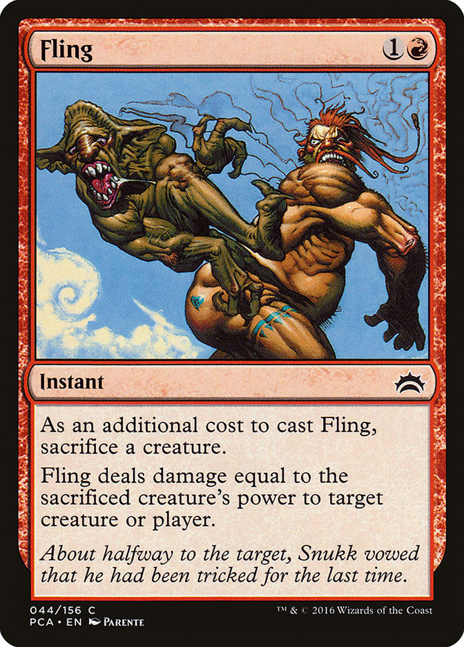 Fling [Planechase Anthology] | Webway Games