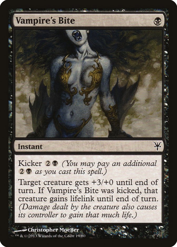 Vampire's Bite [Duel Decks: Sorin vs. Tibalt] | Webway Games