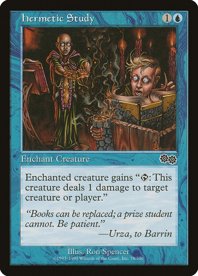 Hermetic Study [Urza's Saga] | Webway Games