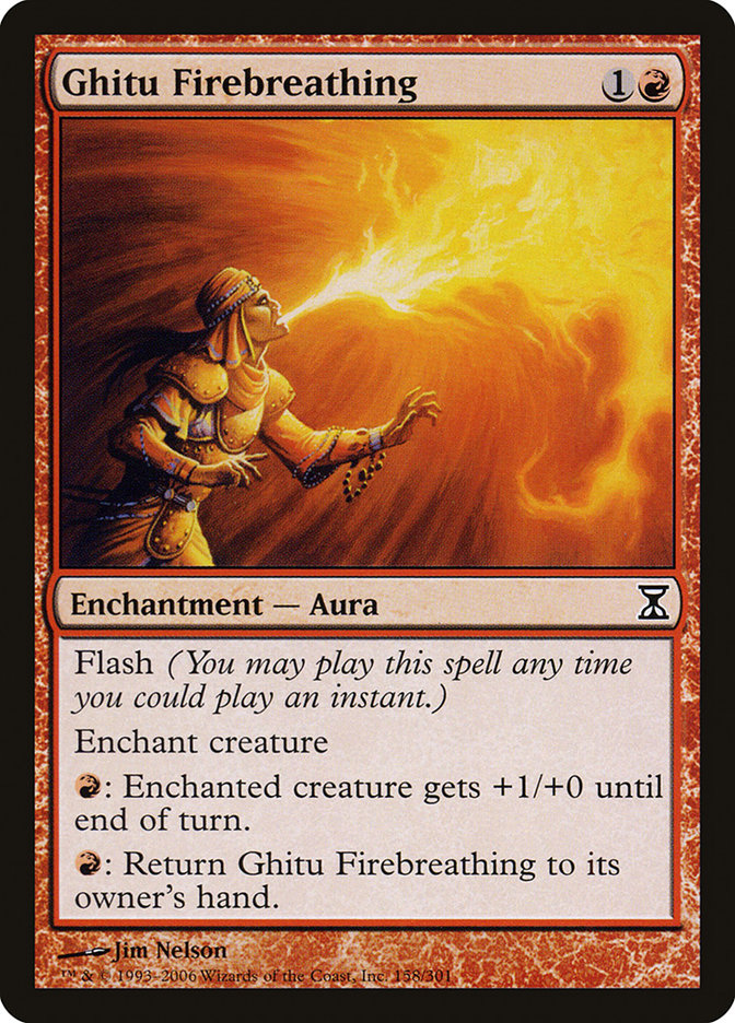 Ghitu Firebreathing [Time Spiral] | Webway Games