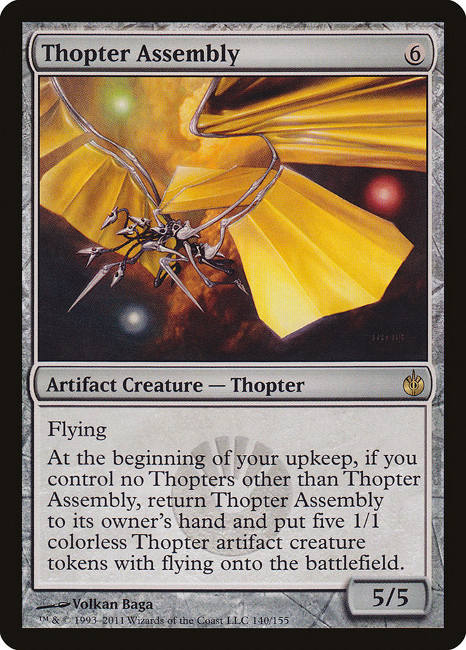 Thopter Assembly [Mirrodin Besieged] | Webway Games
